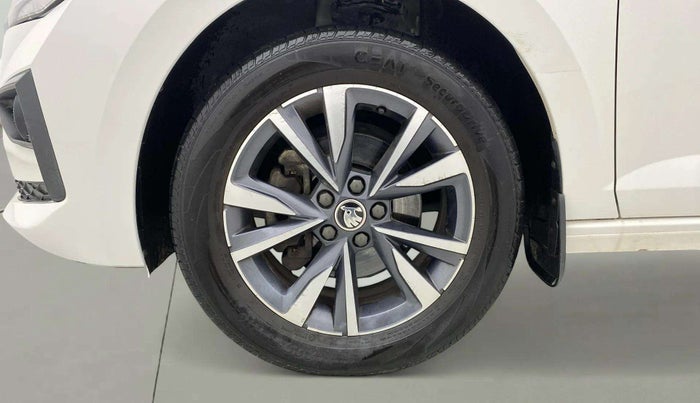 2022 Skoda SLAVIA STYLE 1.0L TSI AT, Petrol, Automatic, 19,051 km, Left Front Wheel