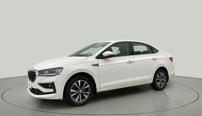 2022 Skoda SLAVIA STYLE 1.0L TSI AT, Petrol, Automatic, 19,051 km, Left Front Diagonal