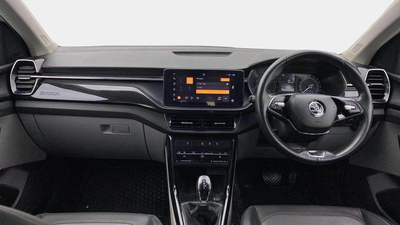 2021 Skoda KUSHAQ STYLE 1.0L TSI AT, Petrol, Automatic, 28,733 km, Dashboard