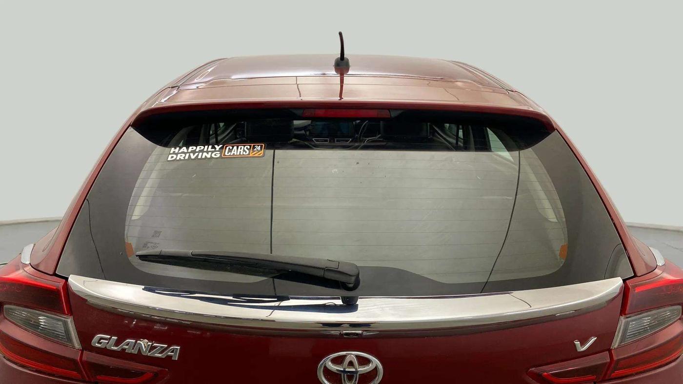 2022 Toyota Glanza V, Petrol, Manual, 35,711 km, Rear Windshield