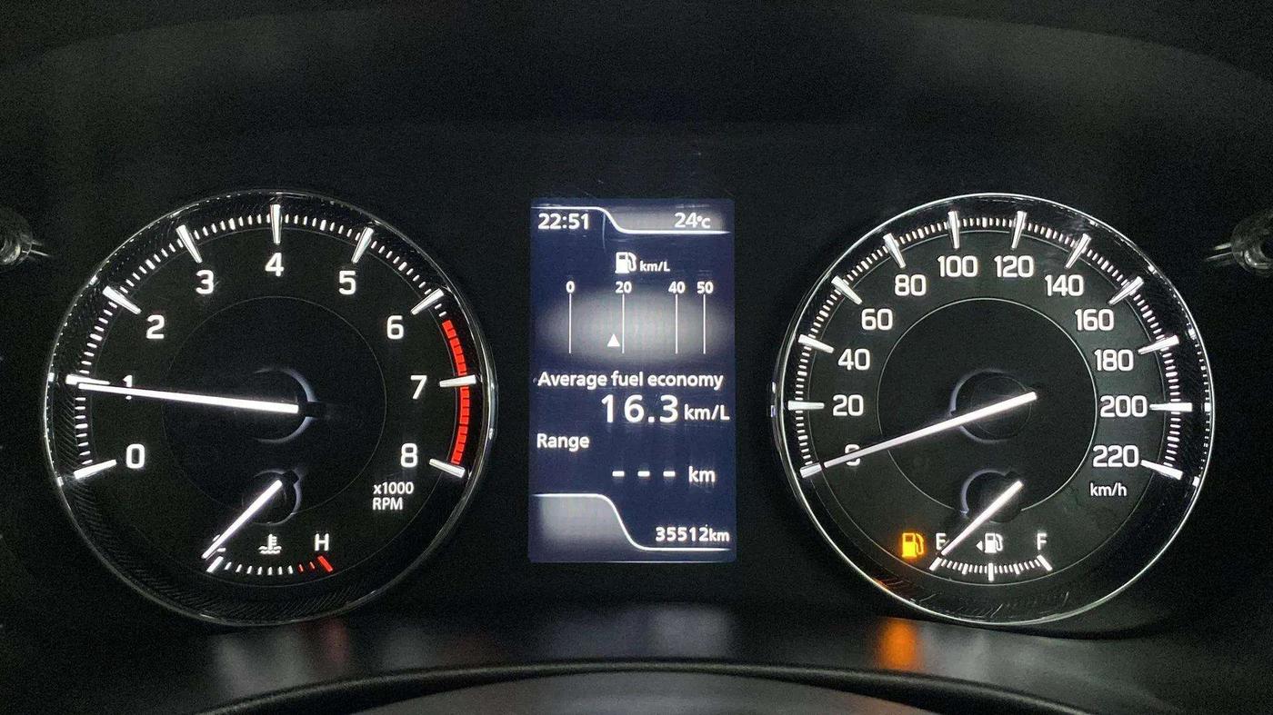 2022 Toyota Glanza V, Petrol, Manual, 35,711 km, Odometer Image
