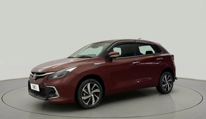 2022 Toyota Glanza V, Petrol, Manual, 35,448 km, Left Front Diagonal