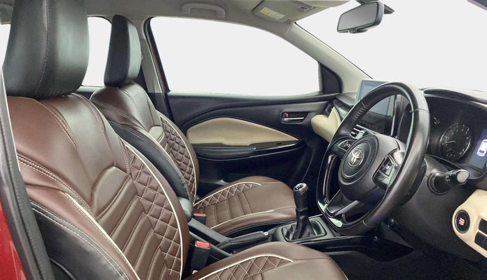 2022 Toyota Glanza V, Petrol, Manual, 35,448 km, Right Side Front Door Cabin