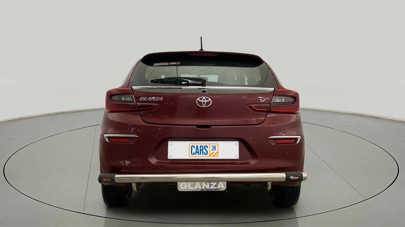 2022 Toyota Glanza V, Petrol, Manual, 35,711 km, Back/Rear