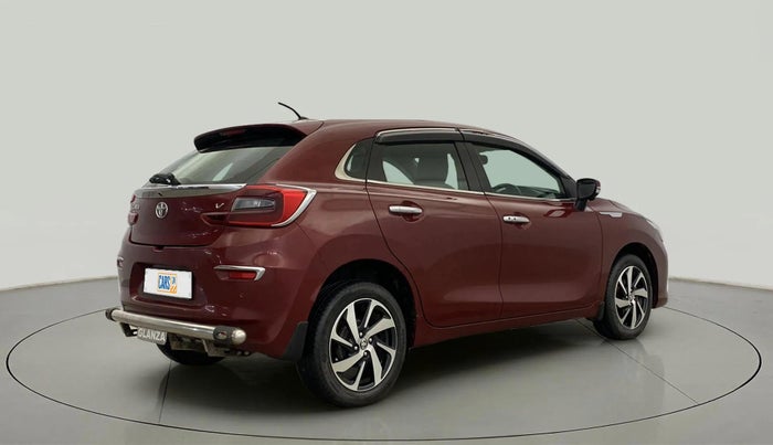 2022 Toyota Glanza V, Petrol, Manual, 35,448 km, Right Back Diagonal