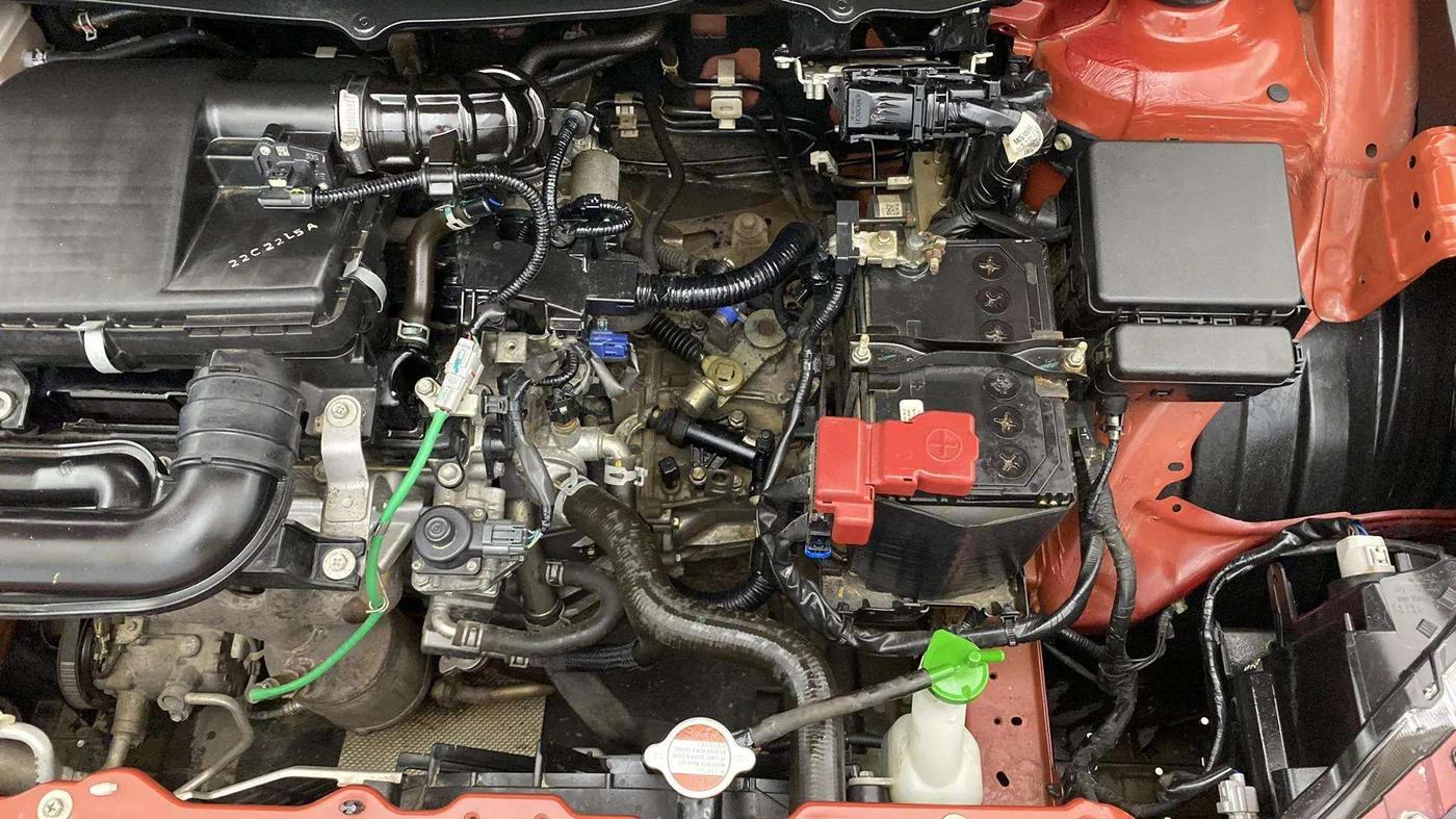 2022 Toyota Glanza V, Petrol, Manual, 35,711 km, Engine View - Left