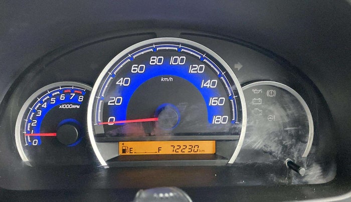2018 Maruti Wagon R 1.0 VXI OPT, Petrol, Manual, 72,230 km, Instrument cluster - Glass has scratches