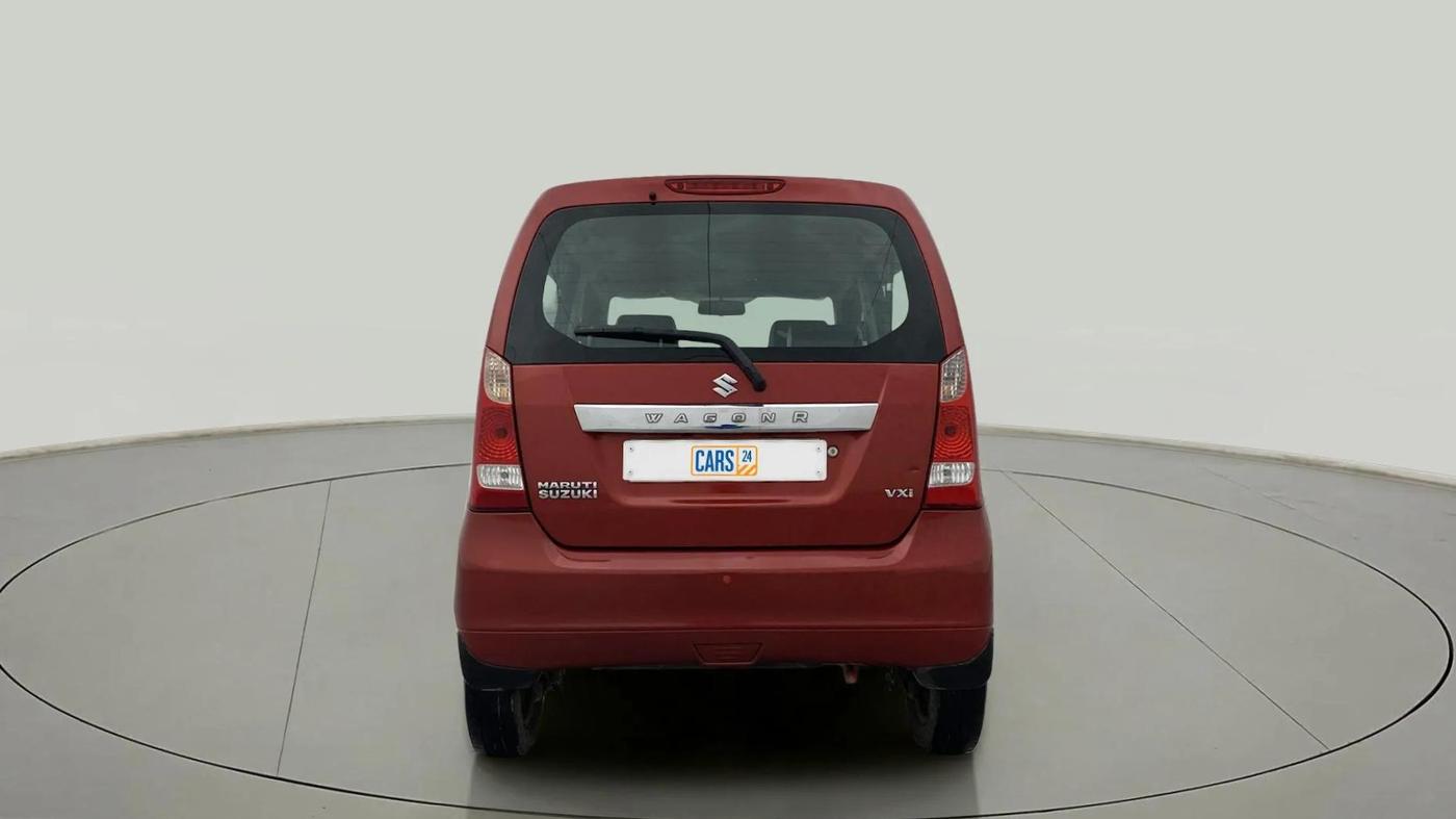2018 Maruti Wagon R 1.0 VXI OPT, Petrol, Manual, 72,461 km, Back/Rear