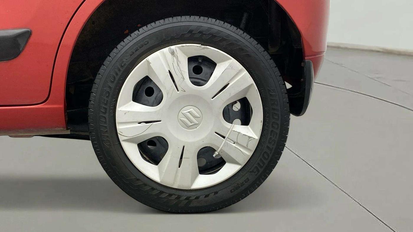 2018 Maruti Wagon R 1.0 VXI OPT, Petrol, Manual, 72,461 km, Left Rear Wheel