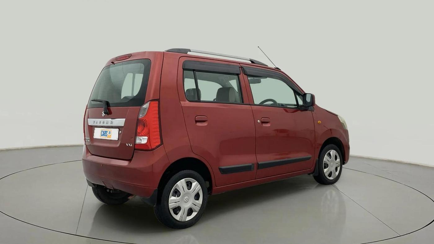 2018 Maruti Wagon R 1.0 VXI OPT, Petrol, Manual, 72,461 km, Right Back Diagonal