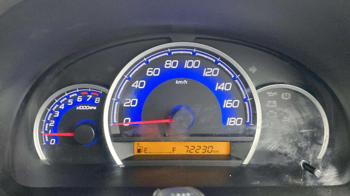 2018 Maruti Wagon R 1.0 VXI OPT, Petrol, Manual, 72,461 km, Odometer Image