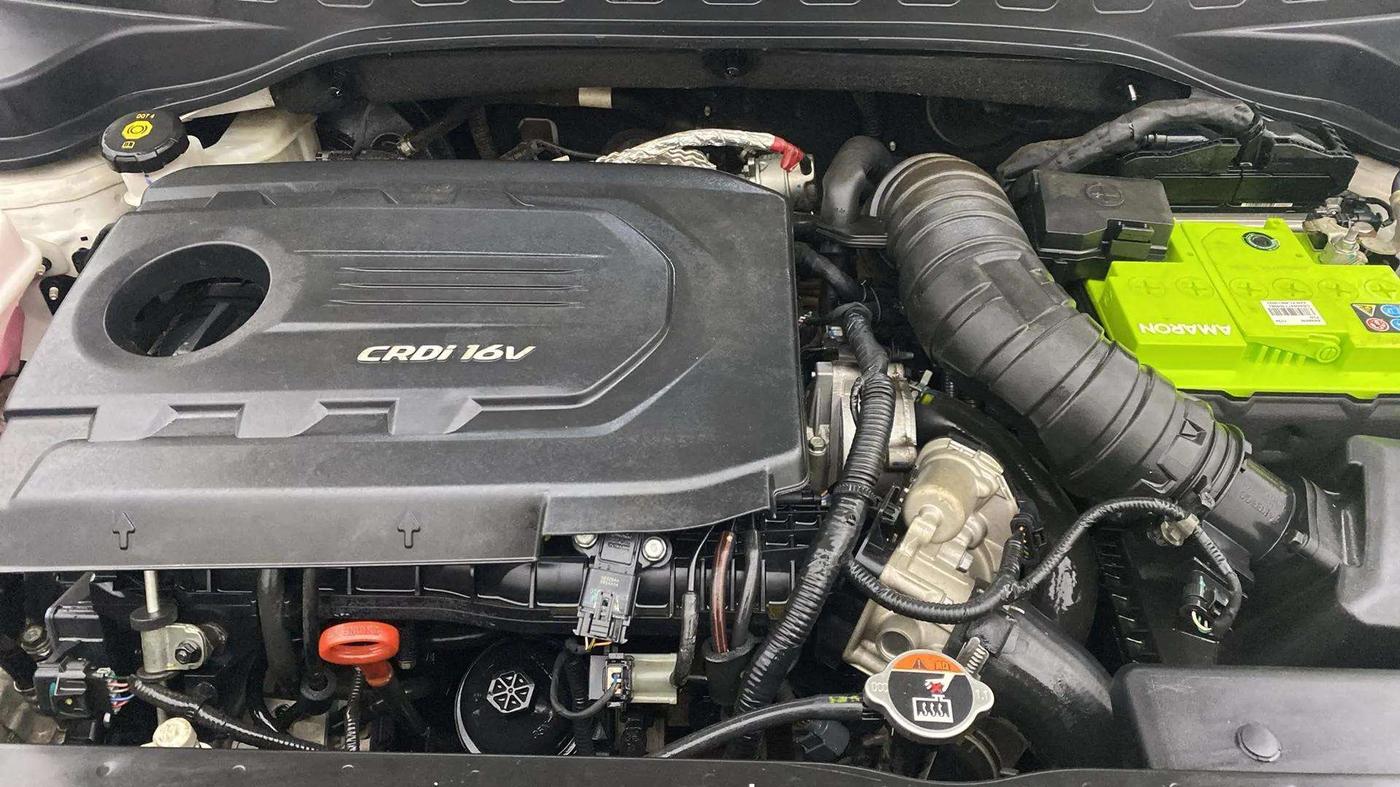 2020 KIA SONET HTX 1.5, Diesel, Manual, 53,682 km, Engine View