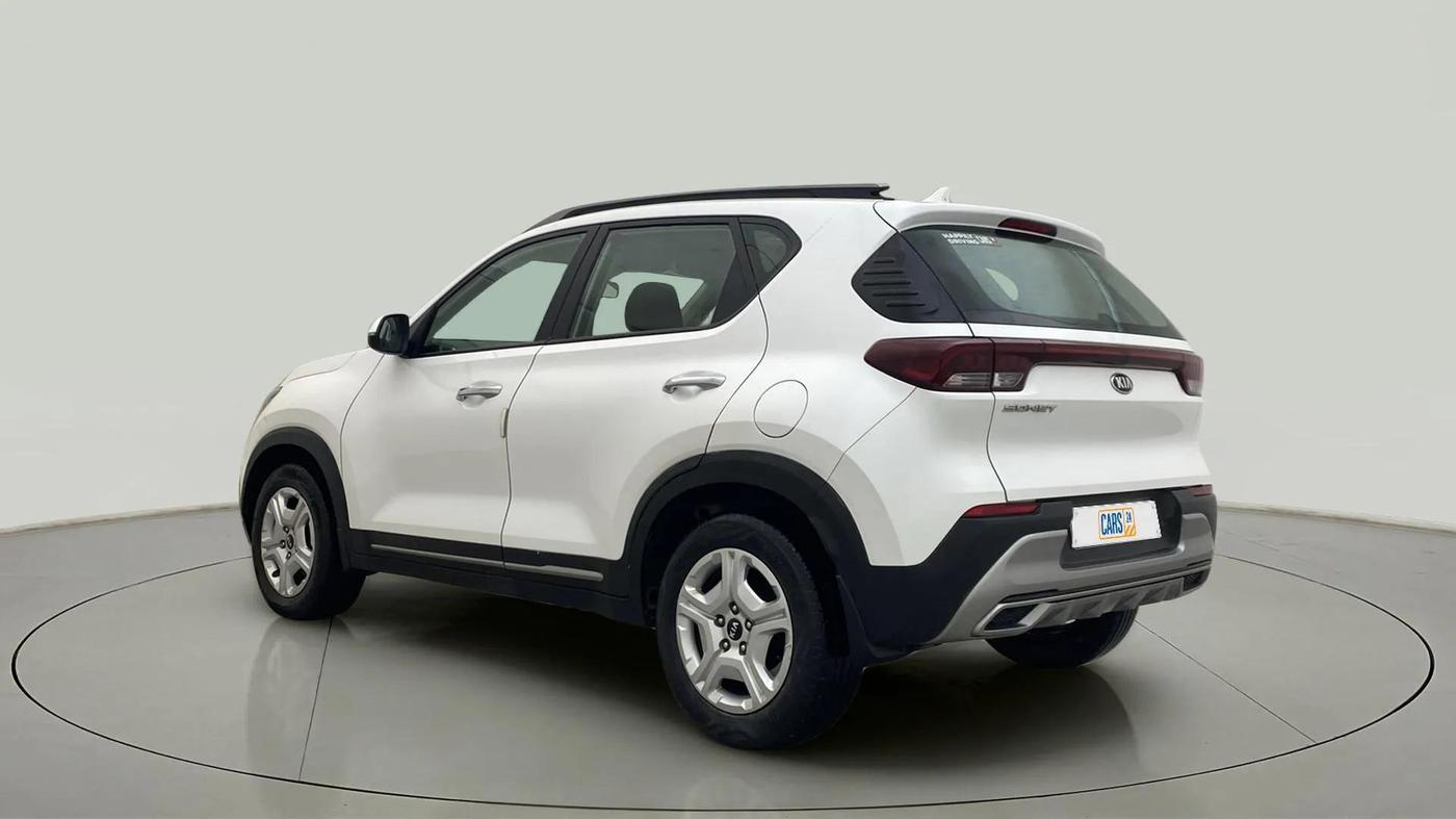 2020 KIA SONET HTX 1.5, Diesel, Manual, 53,682 km, Left Back Diagonal