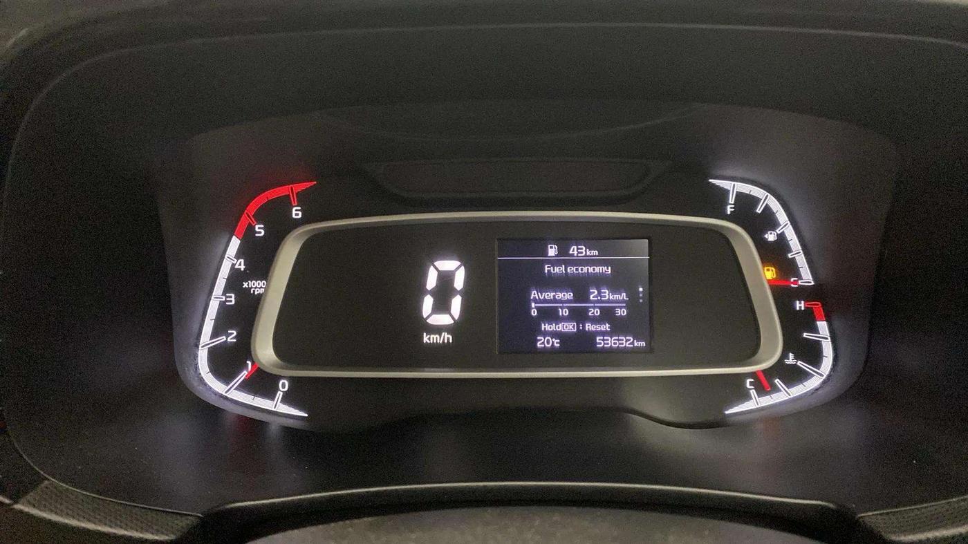 2020 KIA SONET HTX 1.5, Diesel, Manual, 53,682 km, Odometer Image