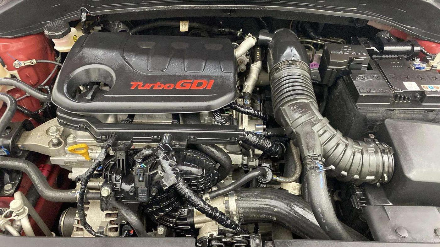 2022 Hyundai NEW I20 N LINE N8 1.0 TURBO GDI DCT DUAL TONE, Petrol, Automatic, 47,398 km, Engine View