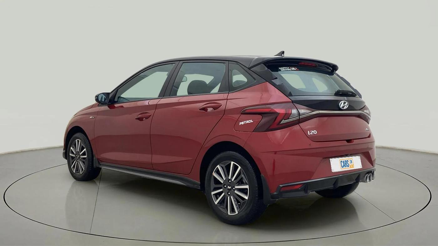 2022 Hyundai NEW I20 N LINE N8 1.0 TURBO GDI DCT DUAL TONE, Petrol, Automatic, 47,398 km, Left Back Diagonal