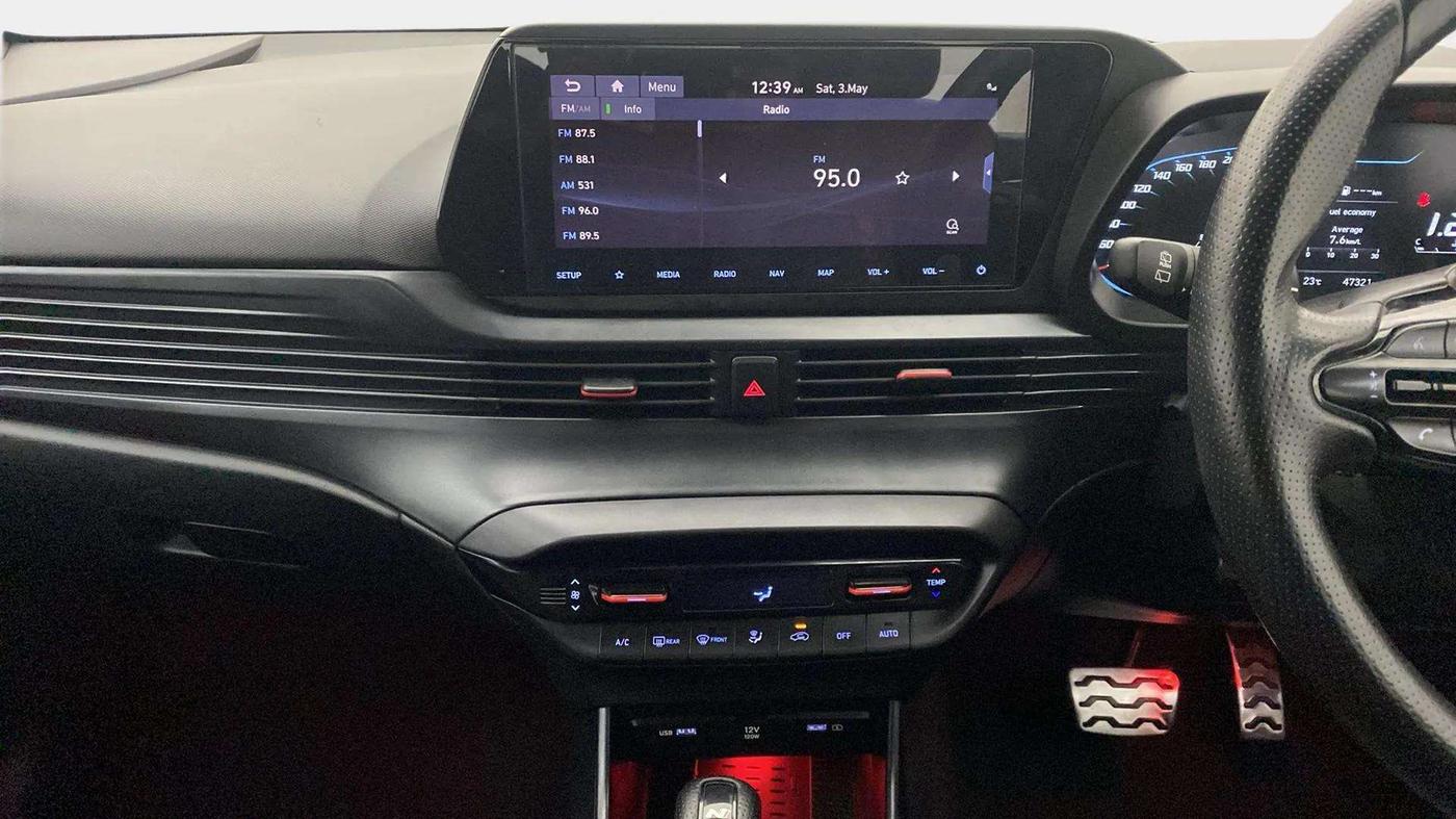 2022 Hyundai NEW I20 N LINE N8 1.0 TURBO GDI DCT DUAL TONE, Petrol, Automatic, 47,398 km, Air Conditioner