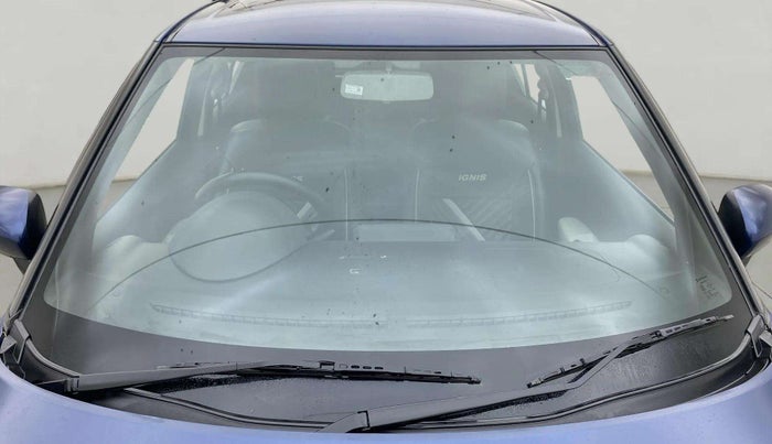 2019 Maruti IGNIS DELTA 1.2 AMT, Petrol, Automatic, 63,975 km, Front windshield - Minor spot on windshield