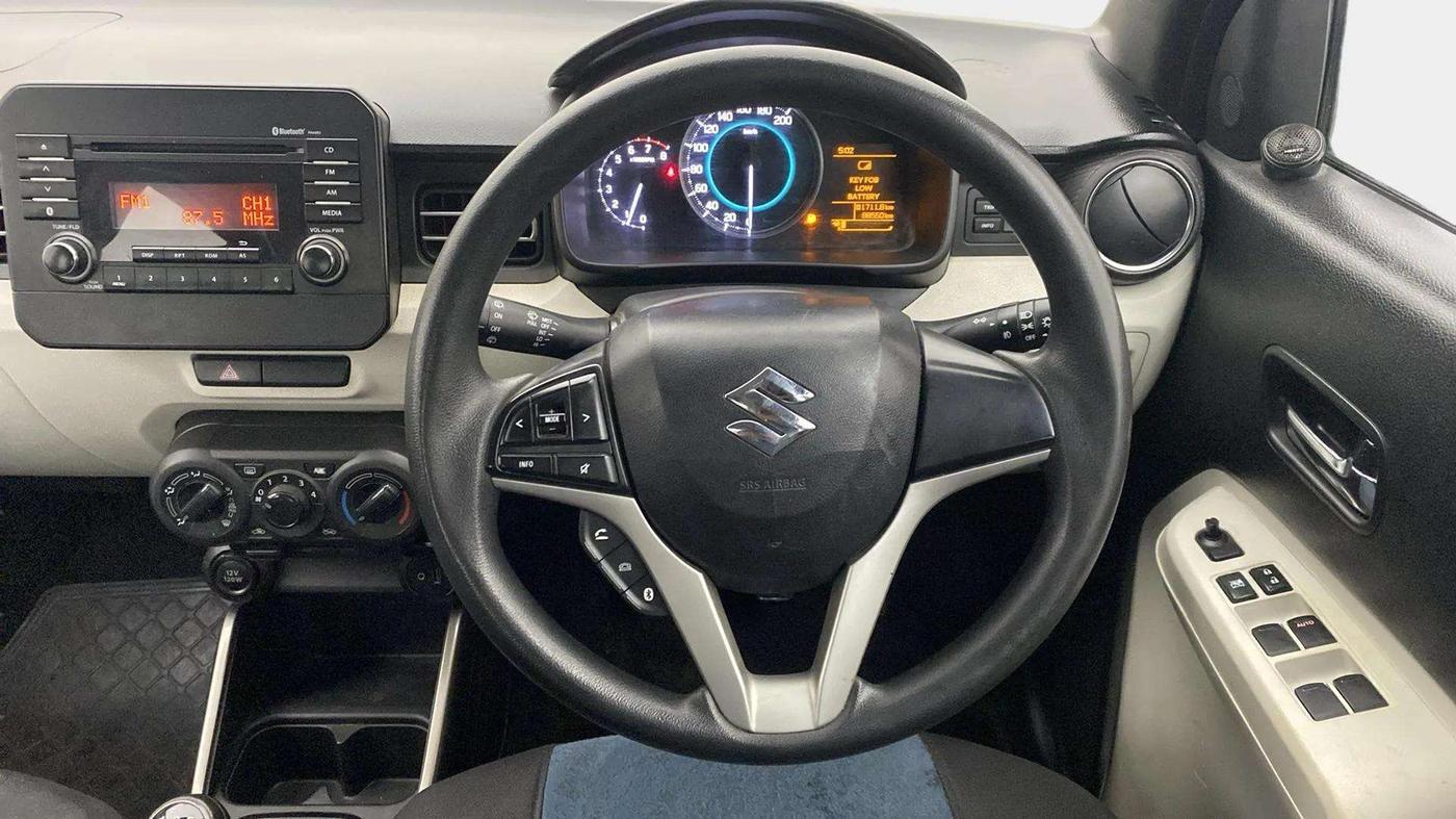 2018 Maruti IGNIS ZETA 1.2, Petrol, Manual, 88,538 km, Steering Wheel Close Up