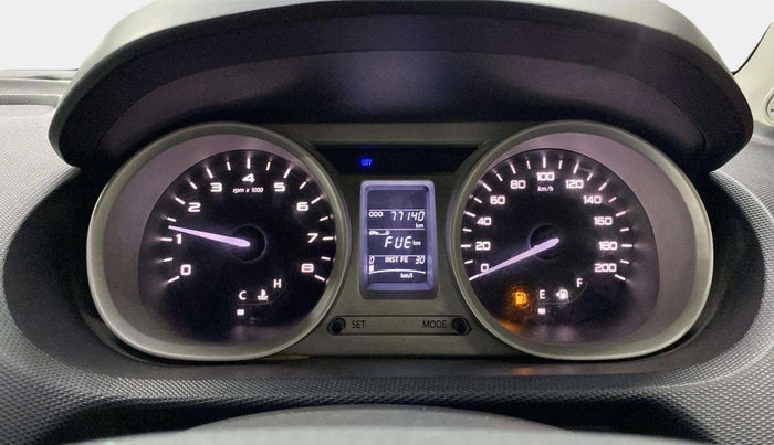 2017 Tata TIGOR XZ PETROL, Petrol, Manual, 77,164 km, Odometer Image