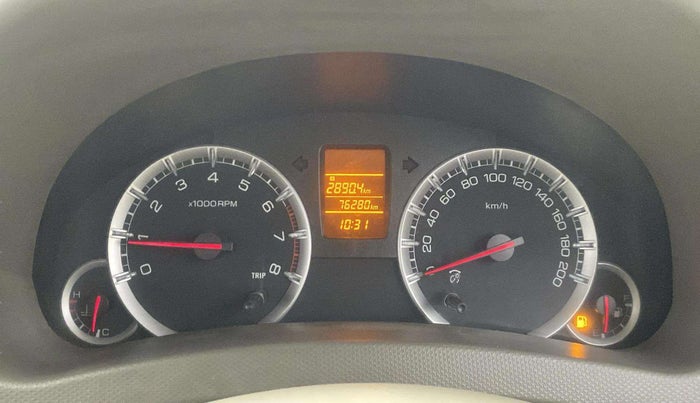 2014 Maruti Ertiga VXI, Petrol, Manual, 76,309 km, Odometer Image