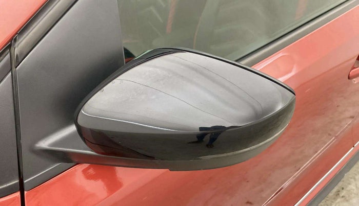 2021 Volkswagen Polo 1.0 GT TSI AT, Petrol, Automatic, 52,165 km, Left rear-view mirror - ORVM switch has minor damage