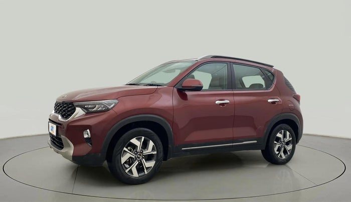 2021 KIA SONET HTX PLUS 1.0 IMT DUAL TONE, Petrol, Manual, 45,017 km, Left Front Diagonal