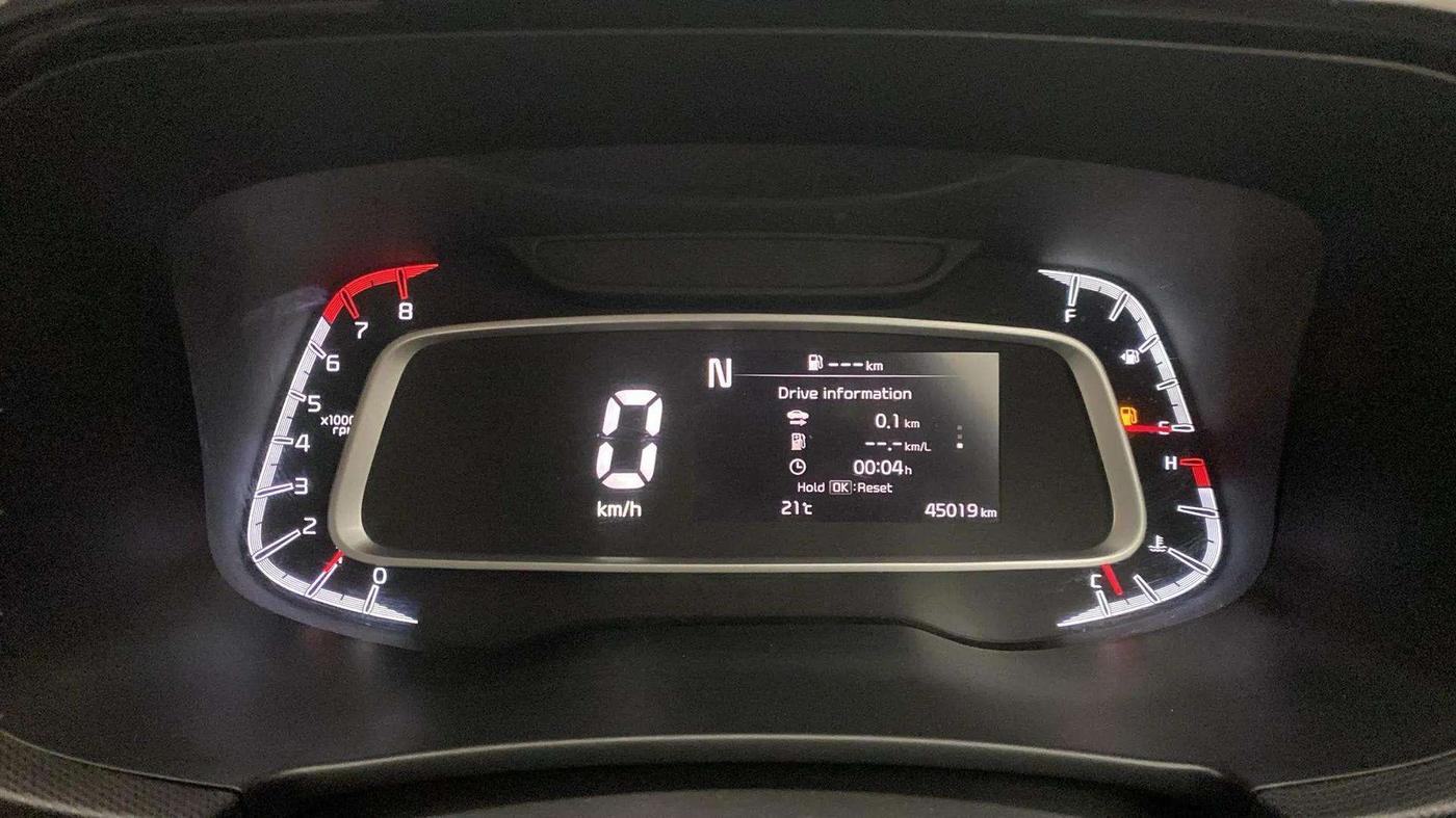 2021 KIA SONET HTX PLUS 1.0 IMT DUAL TONE, Petrol, Manual, 45,282 km, Odometer Image