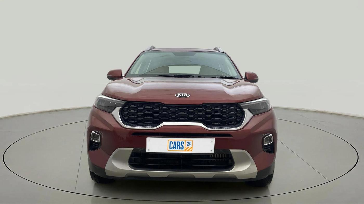 2021 KIA SONET HTX PLUS 1.0 IMT DUAL TONE, Petrol, Manual, 45,282 km, Front