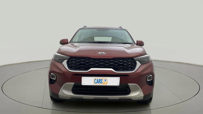 2021 KIA SONET HTX PLUS 1.0 IMT DUAL TONE, Petrol, Manual, 45,282 km, Front