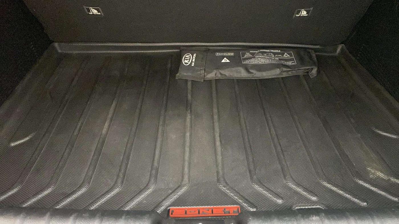2021 KIA SONET HTX PLUS 1.0 IMT DUAL TONE, Petrol, Manual, 45,282 km, Boot Open Zoomed View