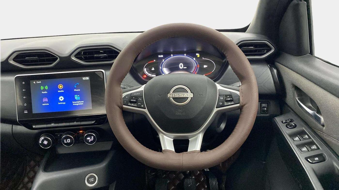 2024 Nissan MAGNITE N-Connecta B4D 1.0 Petrol MT, Petrol, Manual, 4,522 km, Steering Wheel Close Up
