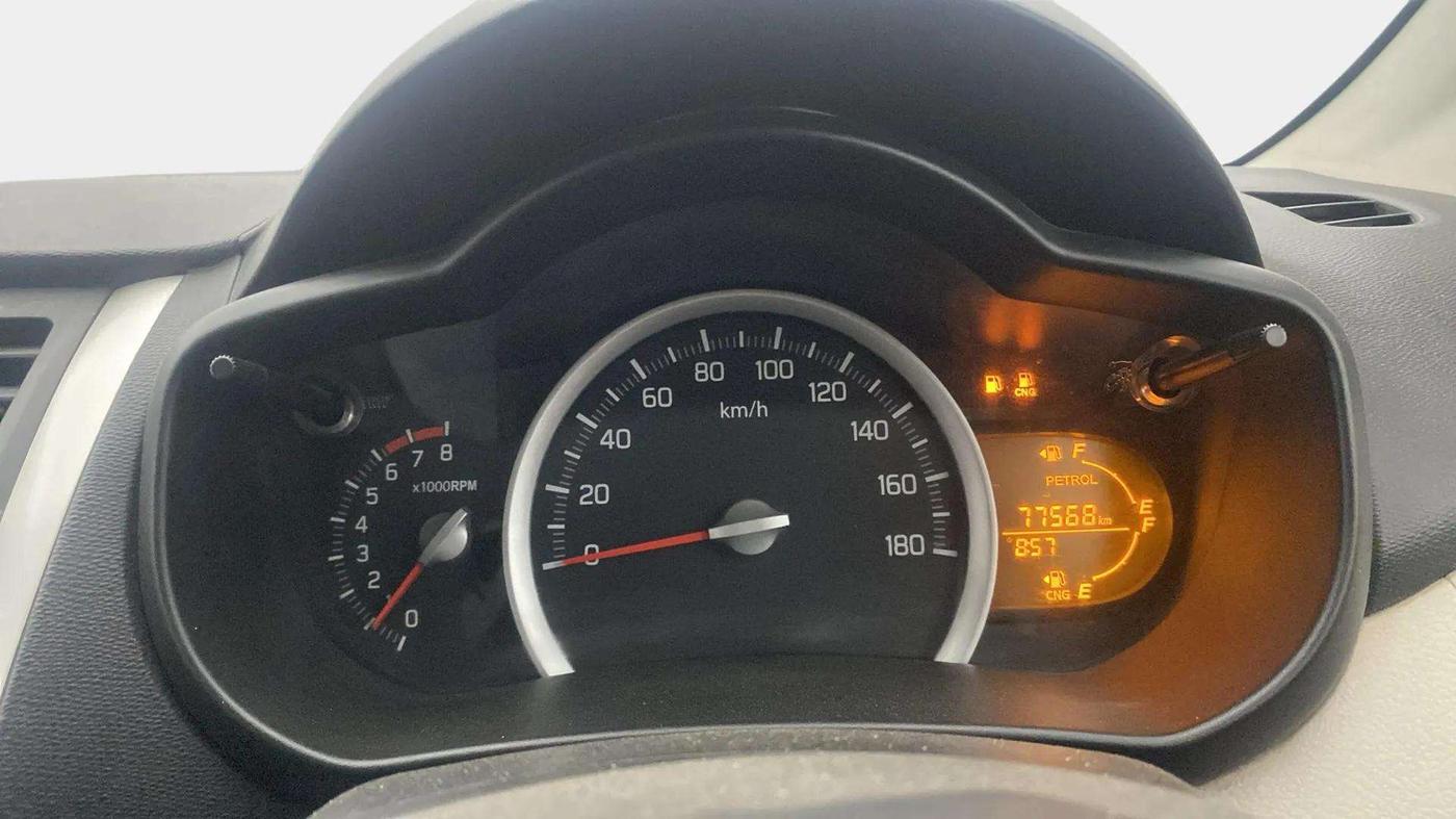 2020 Maruti Celerio VXI CNG, CNG, Manual, 77,561 km, Odometer Image