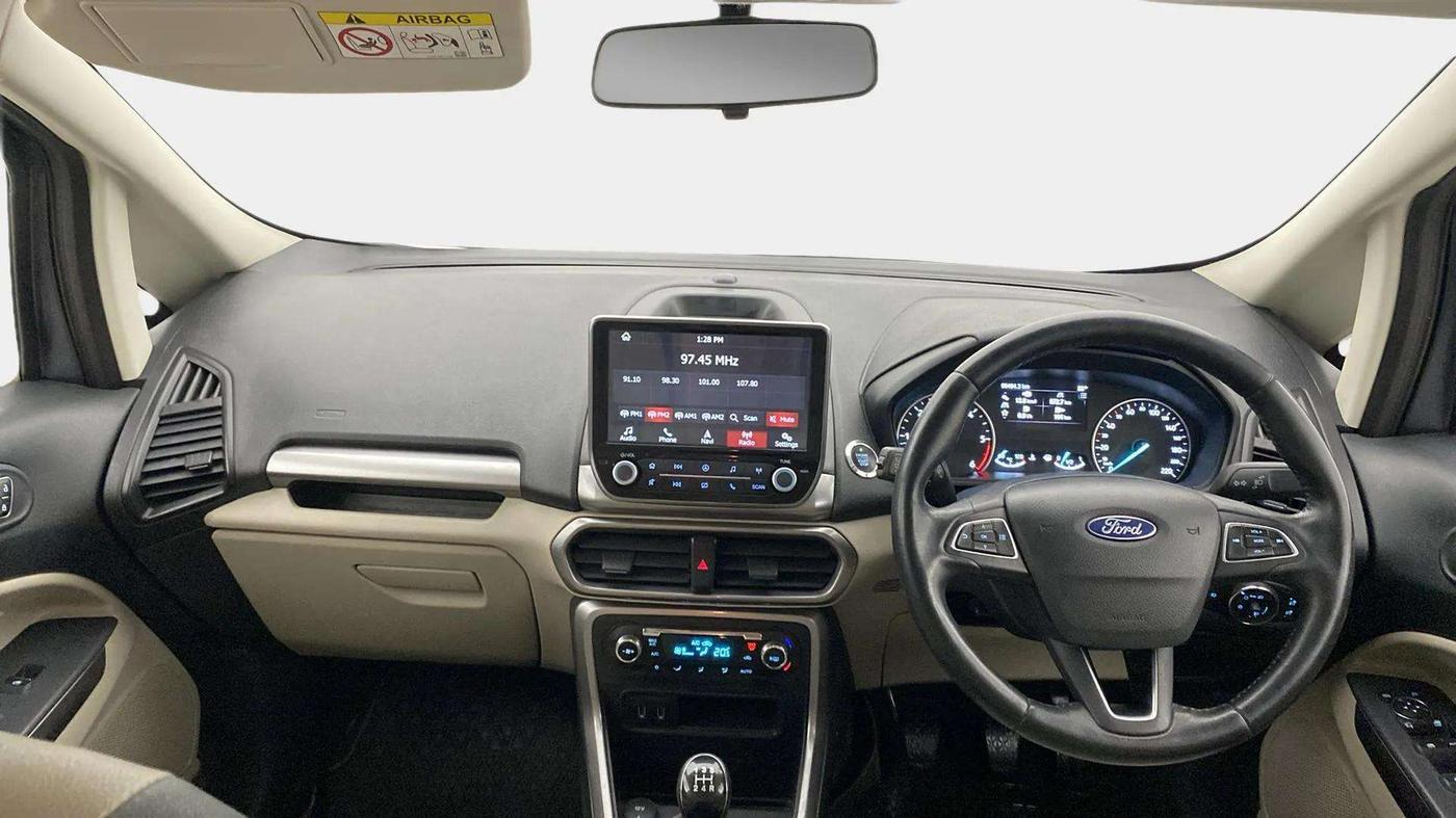 2019 Ford Ecosport TITANIUM 1.5L DIESEL, Diesel, Manual, 99,487 km, Dashboard