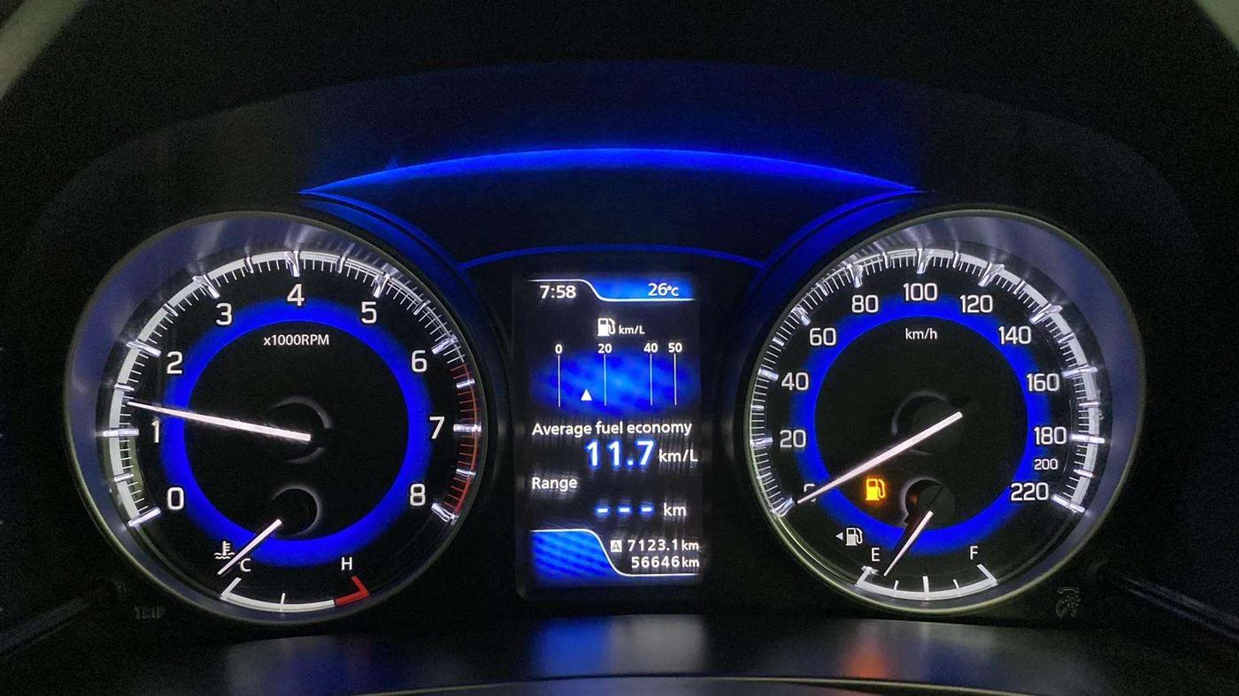 2019 Maruti Baleno ZETA PETROL 1.2, Petrol, Manual, 56,686 km, Odometer Image