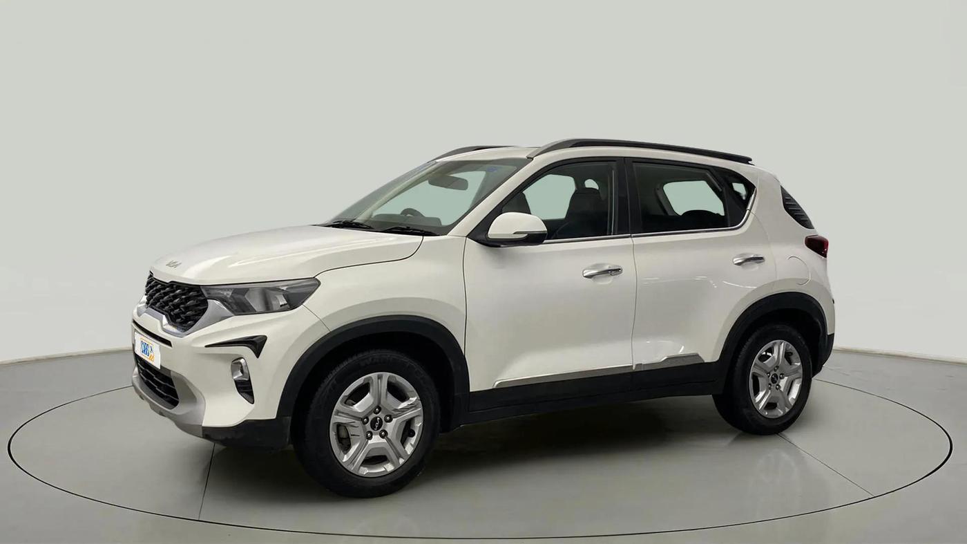 2022 KIA SONET HTK PLUS 1.0 IMT, Petrol, Manual, 45,487 km, Left Front Diagonal