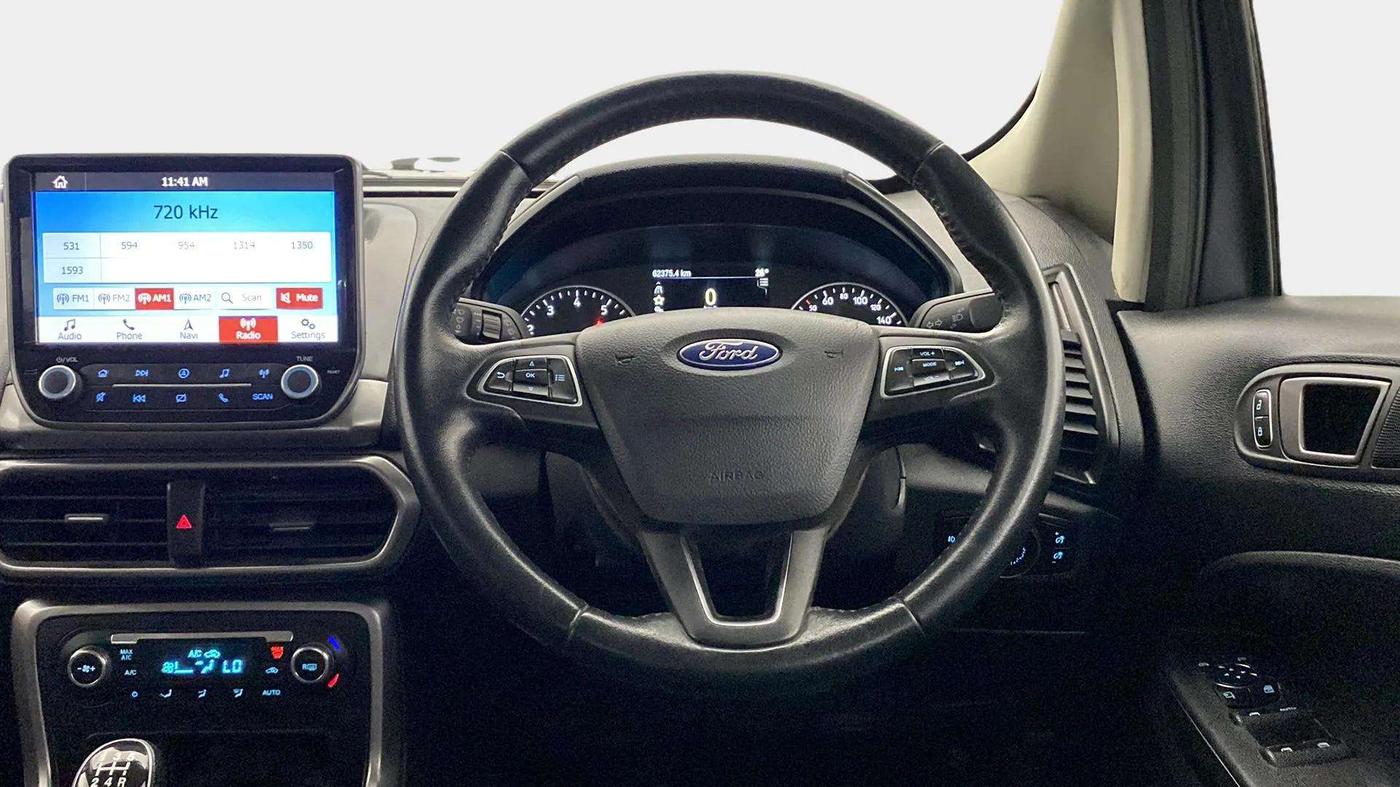 2019 Ford Ecosport TITANIUM 1.5L PETROL, Petrol, Manual, 62,459 km, Steering Wheel Close Up