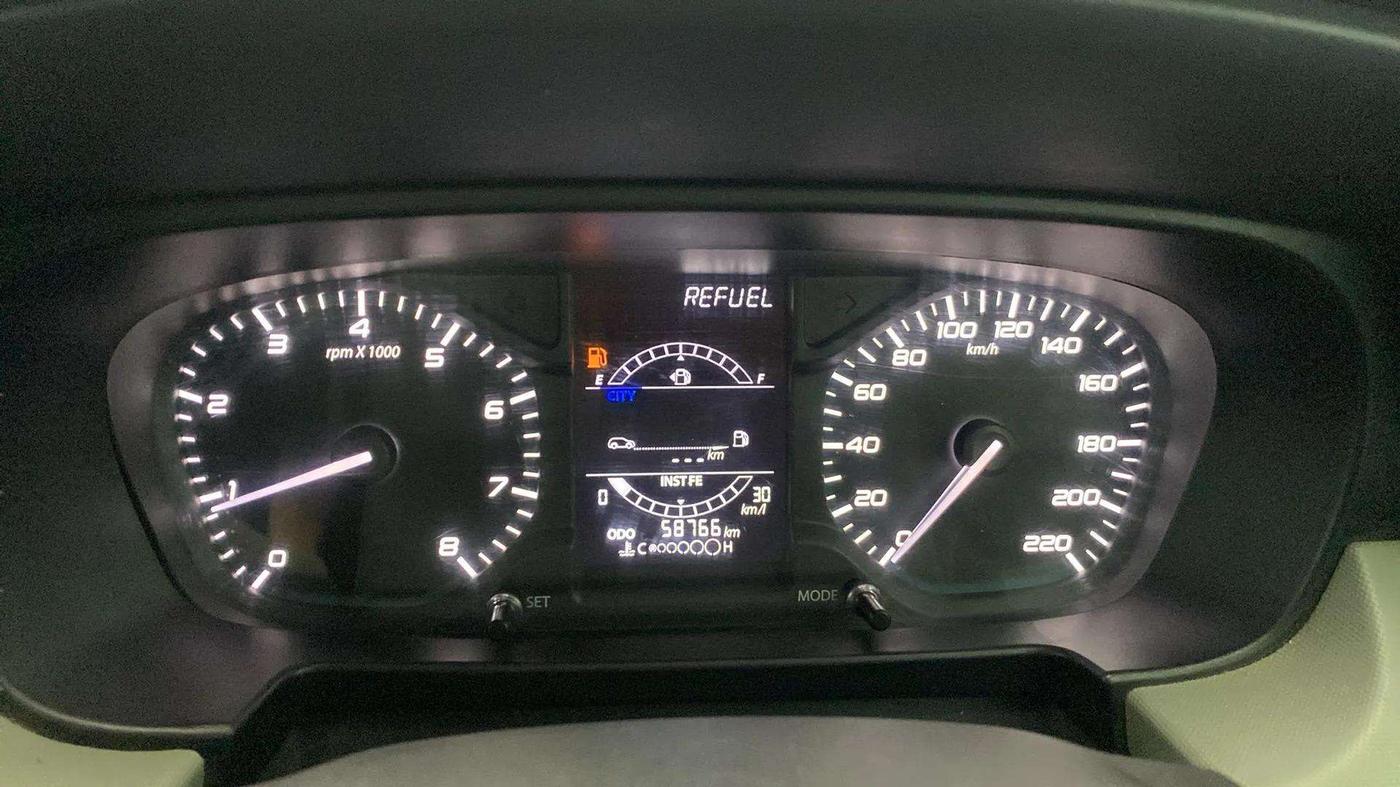 2022 Tata PUNCH ADVENTURE MT, Petrol, Manual, 58,960 km, Odometer Image