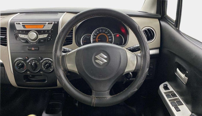 2015 Maruti Wagon R 1.0 VXI, CNG, Manual, 92,540 km, Steering Wheel Close Up