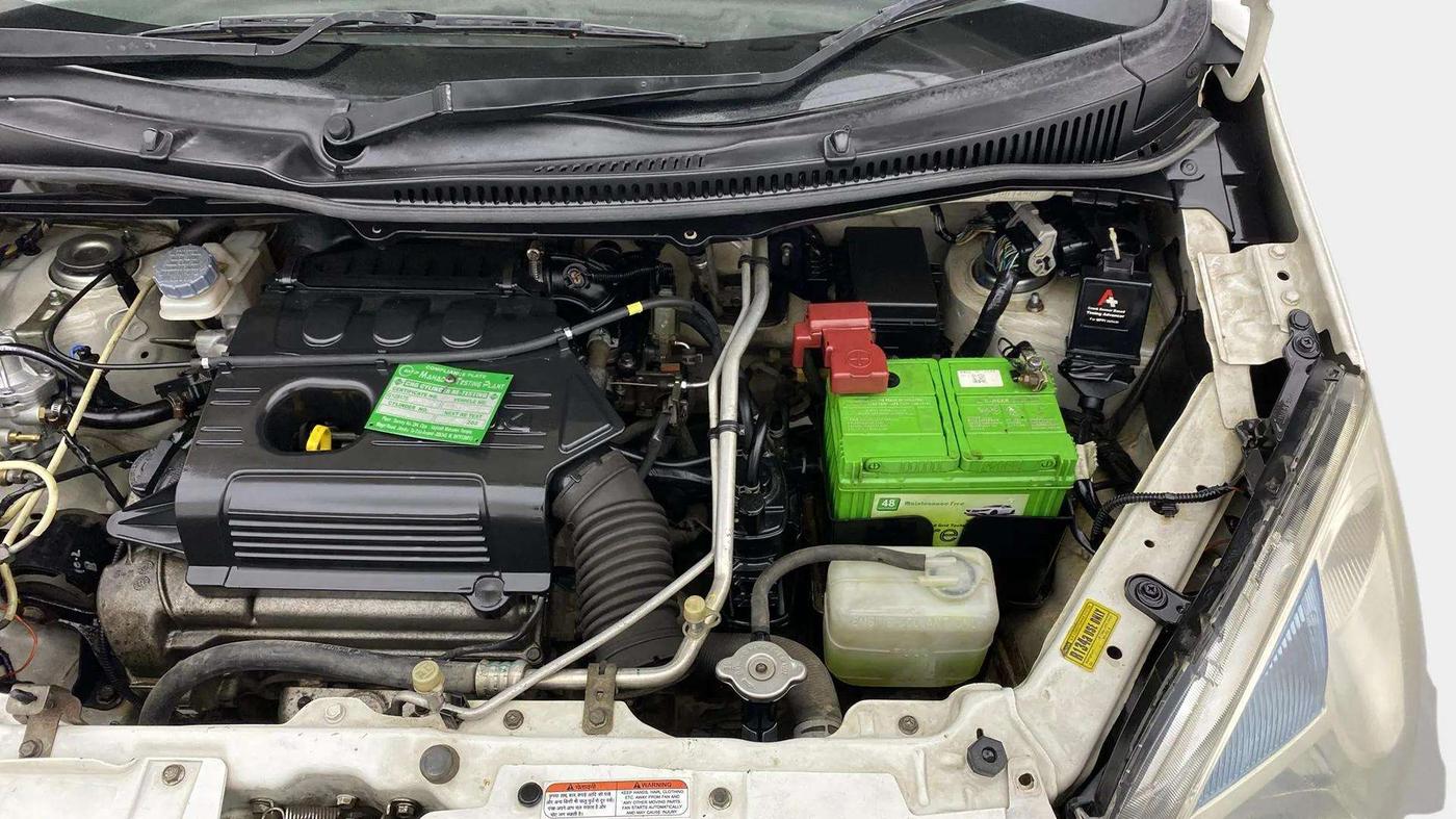 2015 Maruti Wagon R 1.0 VXI, CNG, Manual, 92,774 km, Engine View - Left