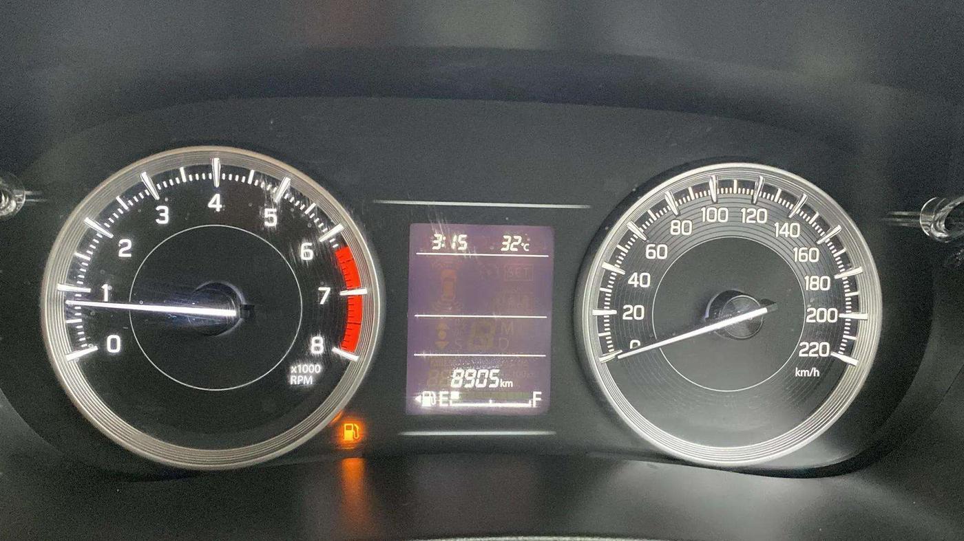 2023 Toyota Glanza S, Petrol, Manual, 8,908 km, Odometer Image
