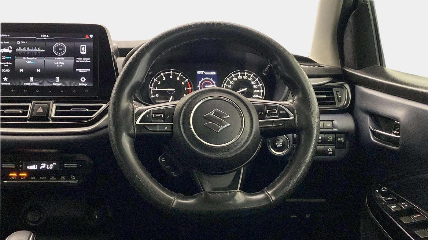 2022 Maruti Baleno ALPHA 1.2 AGS, Petrol, Automatic, 24,573 km, Steering Wheel Close Up