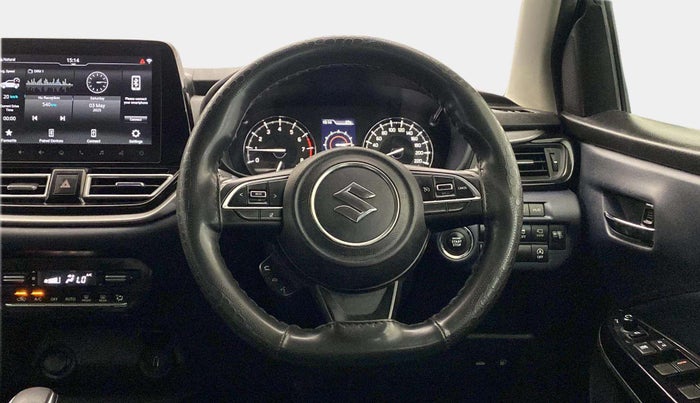 2022 Maruti Baleno ALPHA 1.2 AGS, Petrol, Automatic, 24,573 km, Steering Wheel Close Up