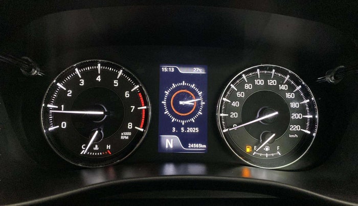 2022 Maruti Baleno ALPHA 1.2 AGS, Petrol, Automatic, 24,573 km, Odometer Image