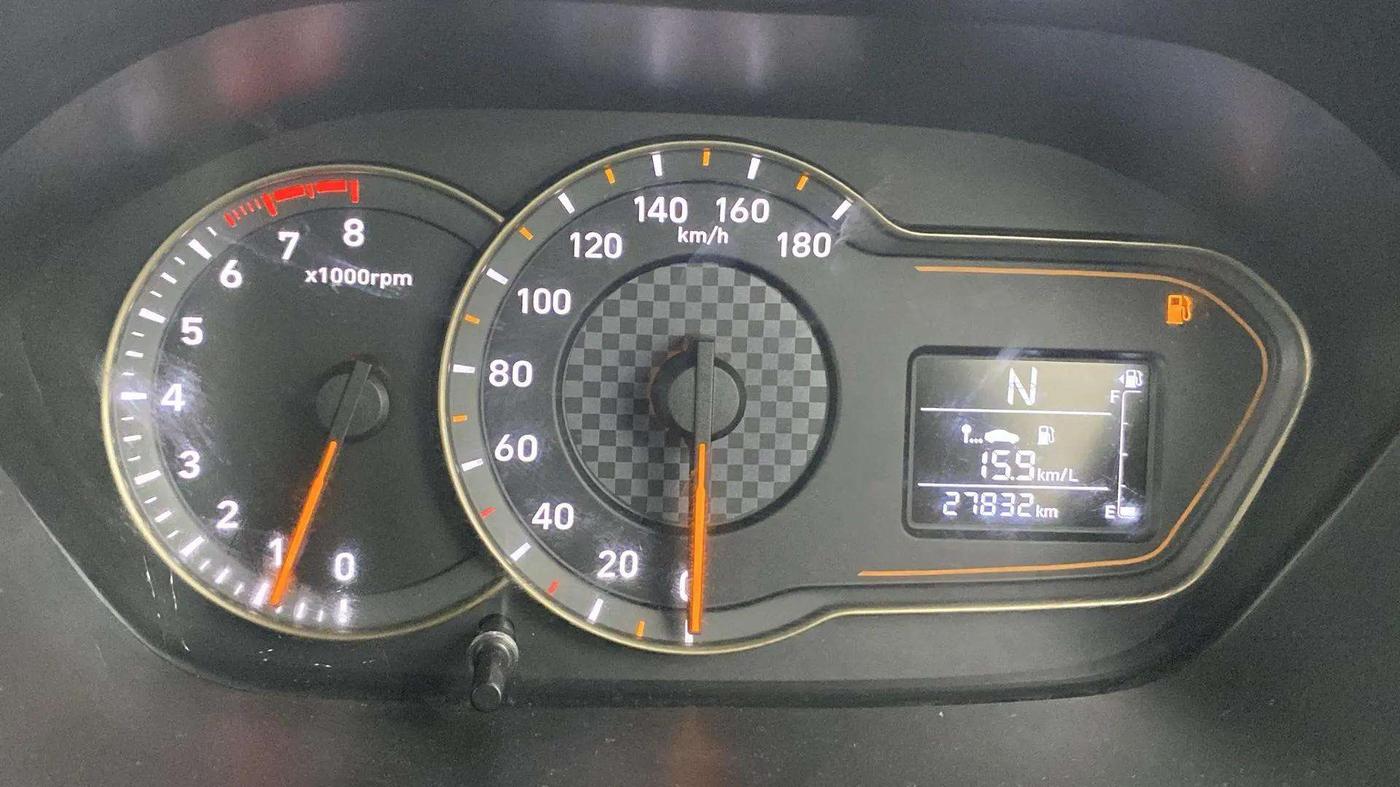 2021 Hyundai NEW SANTRO SPORTZ AMT, Petrol, Automatic, 27,849 km, Odometer Image