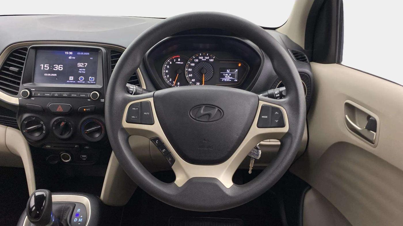 2021 Hyundai NEW SANTRO SPORTZ AMT, Petrol, Automatic, 27,849 km, Steering Wheel Close Up