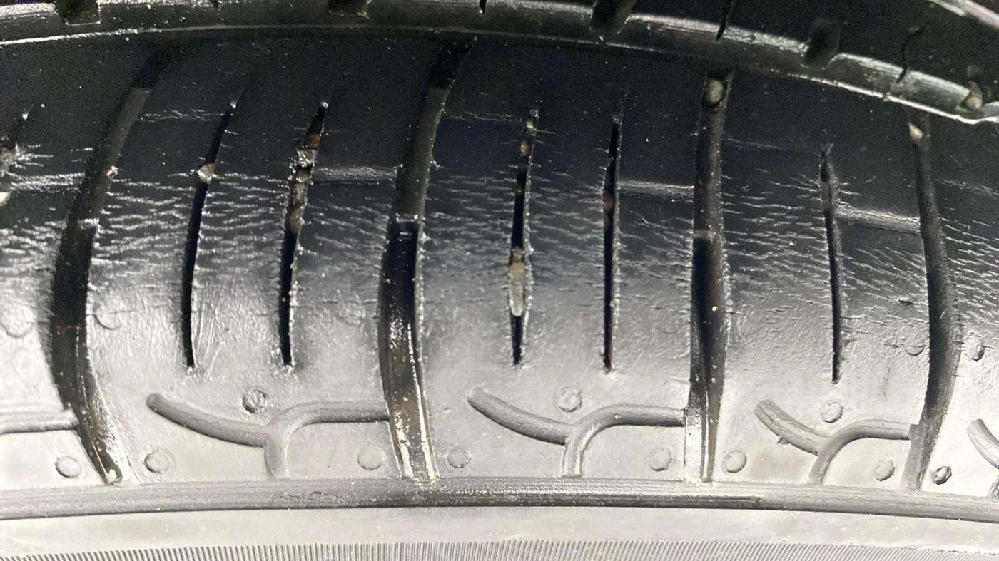 2021 Hyundai NEW SANTRO SPORTZ AMT, Petrol, Automatic, 27,849 km, Left Rear Tyre Tread