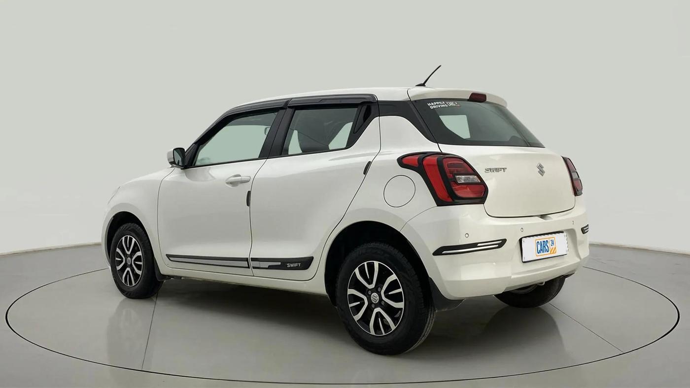 2023 Maruti Swift VXI AMT, Petrol, Automatic, 17,428 km, Left Back Diagonal