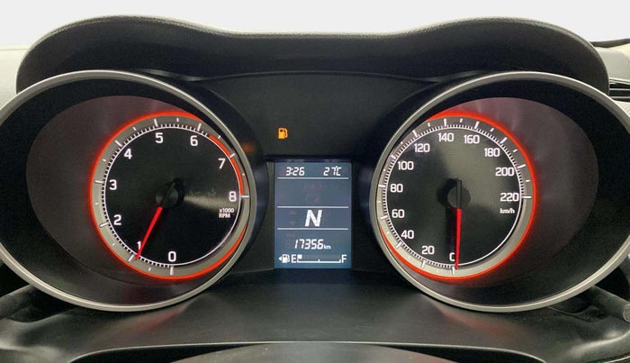 2023 Maruti Swift VXI AMT, Petrol, Automatic, 17,353 km, Odometer Image