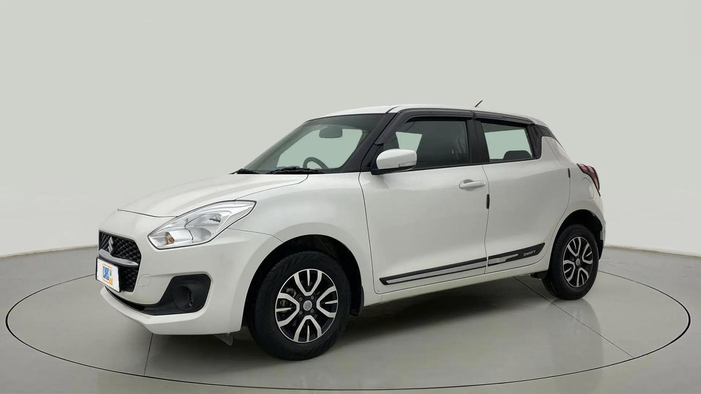 2023 Maruti Swift VXI AMT, Petrol, Automatic, 17,428 km, Left Front Diagonal